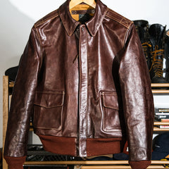 A2 Flight Jacket Seal Brown