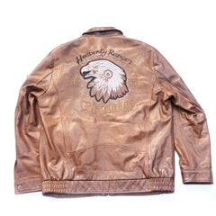 A2BomberJacket-FootballEaglesLegendBack