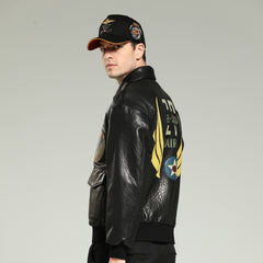 Saipan Leather Jacket B-29