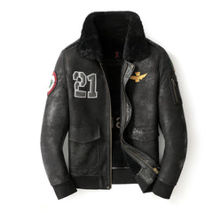 Italianbomberjacket 921tigerembroideredpatternflat