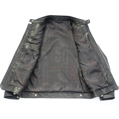 MotorcycleJacket FerrariF1LeatherJacketLining