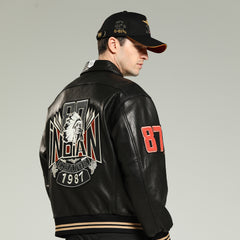 Indian Chief Vintage Leather Jacket